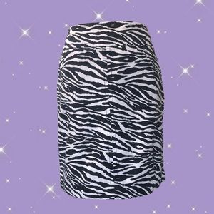 Women’s Jones New York Zebra Print Pencil Skirt